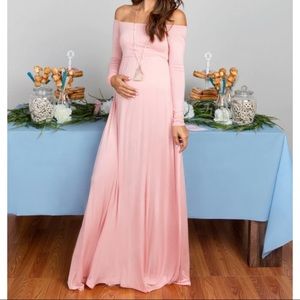 PinkBlush Long Pink Maxi Dress